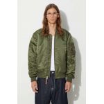 Alpha Industries geacă bomber MA-1 VF 59 bărbați, culoarea verde, de tranziție 191118.257