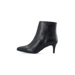 Bianco cizme de piele BIACILLE femei, culoarea negru, cu toc cui, 11300741