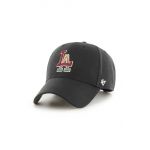 47brand sapca MLB Los Angeles Dodgers culoarea negru, cu imprimeu