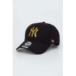 47brand sapca MLB New York Yankees culoarea negru, cu imprimeu