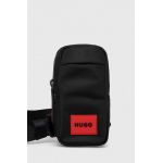HUGO borsetă culoarea negru 50503711