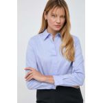 BOSS camasa femei, cu guler clasic, slim