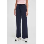 Casall pantaloni de trening culoarea albastru marin, neted