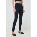 Max Mara Leisure colanti Ebe femei, culoarea albastru marin, neted