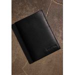 Medicine portofel de piele barbati, culoarea negru