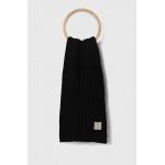 Pepe Jeans fular culoarea negru, melanj