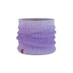 Buff fular impletit Marin femei, culoarea violet, neted