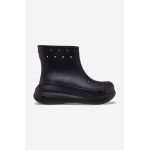 Crocs cizme Classic Crush femei, culoarea negru 207946.BLACK-BLACK