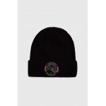 Ellesse caciula culoarea negru, din tricot gros