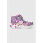 Skechers sneakers din piele UNICORN DREAMS culoarea violet