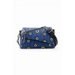 Desigual poseta 23WAXP86 ACCESSORIES PU HAND BAG culoarea albastru marin