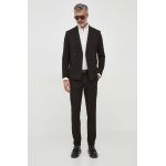 Lindbergh costum barbati, culoarea negru, neted