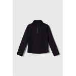Protest bluza copii FABRIZOY JR culoarea negru, cu imprimeu