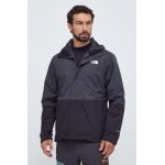 The North Face jacheta de exterior New DryVent Triclimate culoarea negru