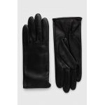 BOSS manusi de piele femei, culoarea negru