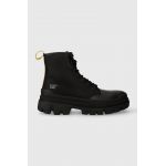 Caterpillar pantofi HARDWEAR HI femei, culoarea negru, cu toc plat, P111327