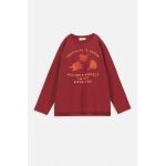 Coccodrillo longsleeve copii culoarea bordo