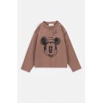 Coccodrillo longsleeve copii culoarea maro