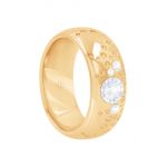 Lilou inel placat cu aur Sparkling 209/PIE/3/PO