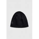 Black Diamond caciula Active culoarea negru, din tesatura neteda