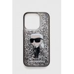 Karl Lagerfeld Husă pentru telefon iPhone 15 Pro 6.1 culoarea transparent