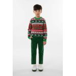 Kenzo Kids pulover copii culoarea verde
