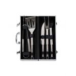 Set accesorii 5 piese gratar cu diplomat de aluminiu / 844 Engros