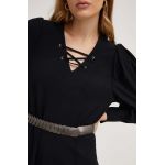 Answear Lab curea femei, culoarea negru