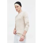 Hollister Co. pulover barbati, culoarea bej, light
