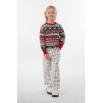 Kenzo Kids pulover pentru copii din amestec de lana culoarea rosu