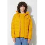 Fjallraven geacă Expedition Lätt bărbați, culoarea galben, de tranziție F86119.161