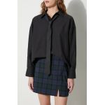 Hollister Co. fusta culoarea albastru marin, mini, evazati