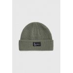 Karl Kani caciula culoarea verde, din tricot gros