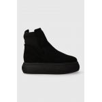 Steve Madden cizme din piele intoarsa Hagar femei, culoarea negru, cu platforma, SM19000061