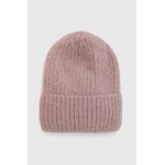 Answear Lab caciula de lana culoarea bej, de lana, din tricot gros