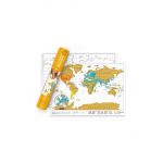 Luckies of London hartă răzuibilă Scratch Map® Travel Edition