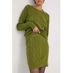 Sisley fusta culoarea verde, mini, creion