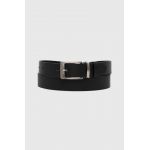 Medicine curea de piele barbati, culoarea negru