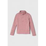 Protest bluza copii FABRIZOM JR culoarea roz, melanj