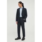 Tiger Of Sweden costum de lana culoarea negru, neted