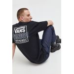 Vans tricou din bumbac barbati, culoarea negru, cu imprimeu