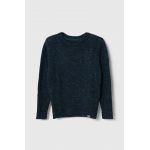 Abercrombie & Fitch pulover copii culoarea verde, călduros