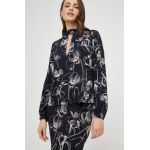 Answear Lab bluza femei, culoarea negru, modelator