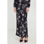 Answear Lab fusta culoarea negru, maxi, drept