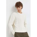 Hollister Co. pulover barbati, culoarea bej
