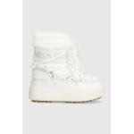 Moon Boot cizme de iarna copii 34300900 MB JTRACK FAUX FUR WP culoarea alb