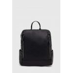 Answear Lab rucsac femei, culoarea negru, mic, neted