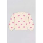 zippy pulover copii culoarea bej