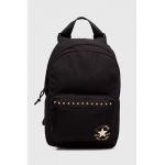 Converse rucsac culoarea negru, mic, neted