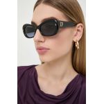 DSQUARED2 ochelari de soare femei, culoarea negru